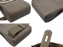 画像をギャラリービューアに読み込む, 新品未使用 エルメス HERMES ケリーアッカドPM W刻印 ワンショルダーバッグ エトゥープ シルバー金具 中古 4b006847