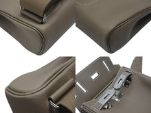 画像をギャラリービューアに読み込む, 新品未使用 エルメス HERMES ケリーアッカドPM W刻印 ワンショルダーバッグ エトゥープ シルバー金具 中古 4b006848