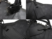画像をギャラリービューアに読み込む, 新品同様 LOUIS VUITTON ルイヴィトン キーポル バンドリエール55 ボストンバッグ M40605 モノグラムエクリプス 中古 4b006849