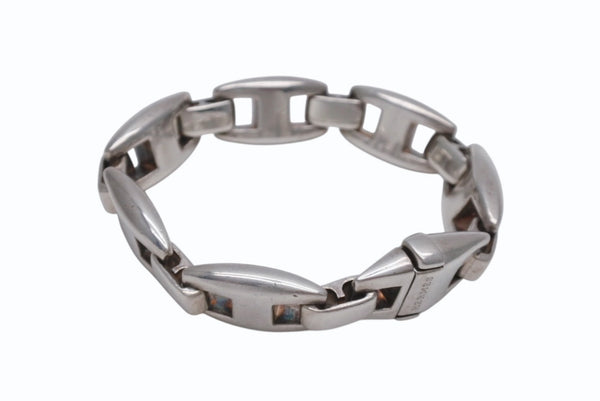 HERMES cassiopeia エルメス ブレスレット カシオペア 6コマ シルバー SV925 58.5g 美品 中古 4b006744