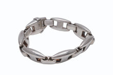 画像をギャラリービューアに読み込む, HERMES cassiopeia エルメス ブレスレット カシオペア 6コマ シルバー SV925 58.5g 美品 中古 4b006744