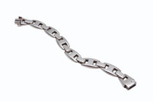 画像をギャラリービューアに読み込む, HERMES cassiopeia エルメス ブレスレット カシオペア 6コマ シルバー SV925 58.5g 美品 中古 4b006744