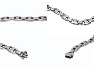 HERMES cassiopeia エルメス ブレスレット カシオペア 6コマ シルバー SV925 58.5g 美品 中古 4b006744