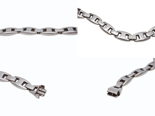 HERMES cassiopeia エルメス ブレスレット カシオペア 6コマ シルバー SV925 58.5g 美品 中古 4b006744