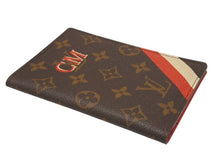 画像をギャラリービューアに読み込む, 極美品 LOUIS VUITTON ルイヴィトン パスポートケース クーヴェルテュールパスポールNM イニシャル入り M64502 モノグラムキャンバス ブラウン 中古 4b006855