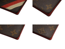 画像をギャラリービューアに読み込む, 極美品 LOUIS VUITTON ルイヴィトン パスポートケース クーヴェルテュールパスポールNM イニシャル入り M64502 モノグラムキャンバス ブラウン 中古 4b006855