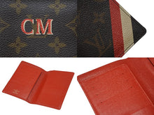 画像をギャラリービューアに読み込む, 極美品 LOUIS VUITTON ルイヴィトン パスポートケース クーヴェルテュールパスポールNM イニシャル入り M64502 モノグラムキャンバス ブラウン 中古 4b006855