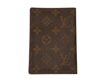 画像をギャラリービューアに読み込む, 極美品 LOUIS VUITTON ルイヴィトン パスポートケース クーヴェルテュールパスポールNM イニシャル入り M64502 モノグラムキャンバス ブラウン 中古 4b006857