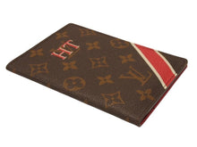 画像をギャラリービューアに読み込む, 極美品 LOUIS VUITTON ルイヴィトン パスポートケース クーヴェルテュールパスポールNM イニシャル入り M64502 モノグラムキャンバス ブラウン 中古 4b006857