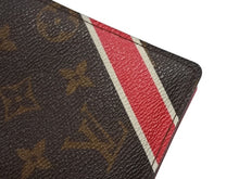 画像をギャラリービューアに読み込む, 極美品 LOUIS VUITTON ルイヴィトン パスポートケース クーヴェルテュールパスポールNM イニシャル入り M64502 モノグラムキャンバス ブラウン 中古 4b006857