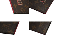 画像をギャラリービューアに読み込む, 極美品 LOUIS VUITTON ルイヴィトン パスポートケース クーヴェルテュールパスポールNM イニシャル入り M64502 モノグラムキャンバス ブラウン 中古 4b006857