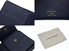 画像をギャラリービューアに読み込む, 極美品 LOUIS VUITTON ルイヴィトン 二つ折り財布 ポルトフォイユマルコ イニシャル入り M62288 モノグラムキャンバス ブラウン 中古 4b006858