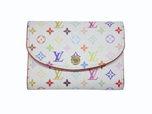 画像をギャラリービューアに読み込む, 新品同様 LOUIS VUITTON ルイヴィトン 村上隆 コインケース ポルトモネ ロザリ M13399 モノグラムキャンバス マルチカラー 中古 4b006860