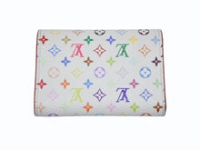 画像をギャラリービューアに読み込む, 新品同様 LOUIS VUITTON ルイヴィトン 村上隆 コインケース ポルトモネ ロザリ M13399 モノグラムキャンバス マルチカラー 中古 4b006860