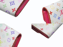 画像をギャラリービューアに読み込む, 新品同様 LOUIS VUITTON ルイヴィトン 村上隆 コインケース ポルトモネ ロザリ M13399 モノグラムキャンバス マルチカラー 中古 4b006860