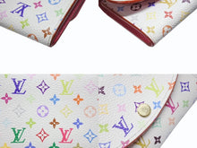 画像をギャラリービューアに読み込む, 新品同様 LOUIS VUITTON ルイヴィトン 村上隆 コインケース ポルトモネ ロザリ M13399 モノグラムキャンバス マルチカラー 中古 4b006860