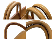 画像をギャラリービューアに読み込む, HERMES エルメス Haut a Courroies オータクロア50 ハンドバッグ アルデンヌ ナチュラル ブロンズ金具 〇Z刻印 美品 中古 4b006861