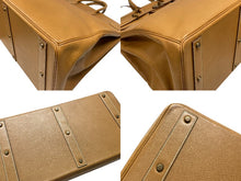 画像をギャラリービューアに読み込む, HERMES エルメス Haut a Courroies オータクロア50 ハンドバッグ アルデンヌ ナチュラル ブロンズ金具 〇Z刻印 美品 中古 4b006861