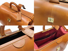 画像をギャラリービューアに読み込む, LOUIS VUITTON ルイヴィトン パーソナルオーダー ボストンバッグ ノマドM M80310 レザー ブラウン ゴールド金具 美品 中古 4b006890