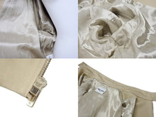 Load image into Gallery viewer, 極美品 MIUMIU ミュウミュウ 23AW Cord Chino Blouson Jacket チノ ブルゾンジャケット ML943 サイズ38 ベージュ 中古 4b006892