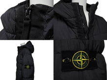 Load image into Gallery viewer, STONE ISLAND ストーンアイランド ダウンジャケット 691541223 サイズL ブラック ナイロン 良品 中古 4b006893