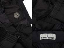 Load image into Gallery viewer, STONE ISLAND ストーンアイランド ダウンジャケット 691541223 サイズL ブラック ナイロン 良品 中古 4b006893