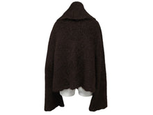 画像をギャラリービューアに読み込む, HERMES エルメス マルジェラ期 ファージャケット ブラウン モヘヤ ナイロン 美品 中古 4b006896