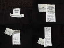 画像をギャラリービューアに読み込む, HERMES エルメス マルジェラ期 ファージャケット ブラウン モヘヤ ナイロン 美品 中古 4b006896