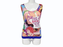 Load image into Gallery viewer, 極美品 ISSEY MIYAKE イッセイミヤケ PLEATS PLEASE プリーツプリーズ タンクトップ PP12-JK221 サイズ3 ブルー 中古 4b006899