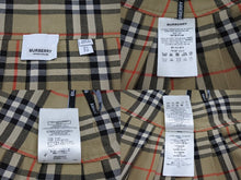 画像をギャラリービューアに読み込む, BURBERRY バーバリー スカート ティッシ期 ノヴァチェック アシンメトリー 8025832 ベージュ ウール サイズ36 美品 中古 4b006903