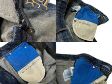 画像をギャラリービューアに読み込む, adidas JEREMY SCOTT アディダス ジェレミースコット ウィングデニム 希少 YV46D24R00011 コットン ポリウレタン インディゴブルー サイズ27 中古 4b006904