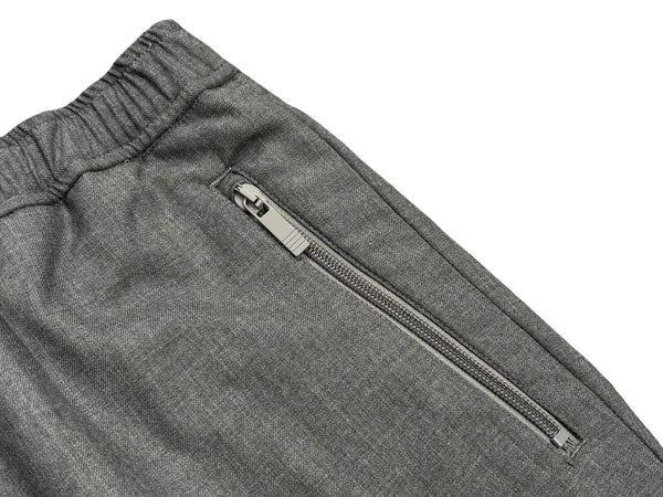 THOM BROWNE トムブラウン ストライプ スラックス MTT012A-00626035 イージーウェスト グレー サイズ4 美品 中古 4b006907