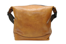 画像をギャラリービューアに読み込む, Berluti ベルルッティ カリグラフティBロゴショルダーバッグ ブラウン レザー シルバー金具 美品 中古 4b006908