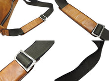 画像をギャラリービューアに読み込む, Berluti ベルルッティ カリグラフティBロゴショルダーバッグ ブラウン レザー シルバー金具 美品 中古 4b006908