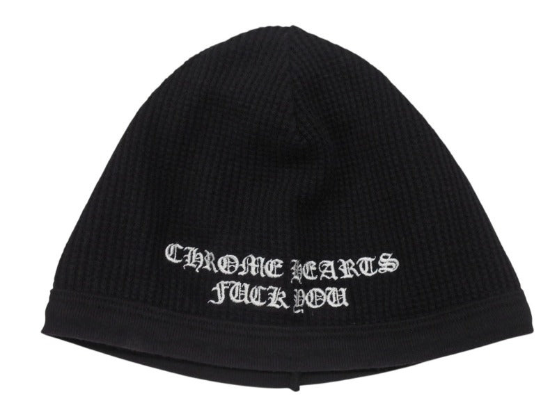CHROME HEARTS クロムハーツ THERMAL FUCK YOU BEANIE サーマル