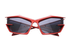 極美品 GIVENCHY ジバンシー GivCut ギブカット サングラス 3Dプリント ナイロン製 GV40049U レッド サイズ69◻︎17 中古 4b006910