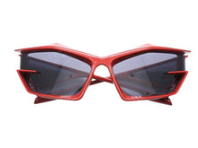 画像をギャラリービューアに読み込む, 極美品 GIVENCHY ジバンシー GivCut ギブカット サングラス 3Dプリント ナイロン製 GV40049U レッド サイズ69◻︎17 中古 4b006910