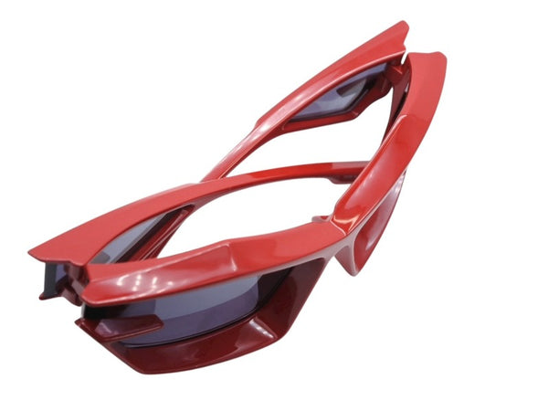 極美品 GIVENCHY ジバンシー GivCut ギブカット サングラス 3Dプリント ナイロン製 GV40049U レッド サイズ69◻︎17 中古 4b006910