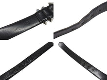 画像をギャラリービューアに読み込む, [USED/中古]CHROME HEARTS クロムハーツ ベルト・バックル 3ピース ローラーベルト ブラック レザー シルバー925 36 Bランク 中古 4b006912