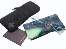 画像をギャラリービューアに読み込む, CHROME HEARTS クロムハーツ COMPRESSION サングラス リムレス クロス ホースシュー GP ブルーレンズ ゴールド サイズ55□22-135 美品 中古 4b006914