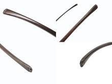 画像をギャラリービューアに読み込む, CHROME HEARTS クロムハーツ LIVING PROOF III EBONY WOOD メガネ ダークブラウン 度入り ウッド シルバー925 シルバー金具 良品 中古 4b006915
