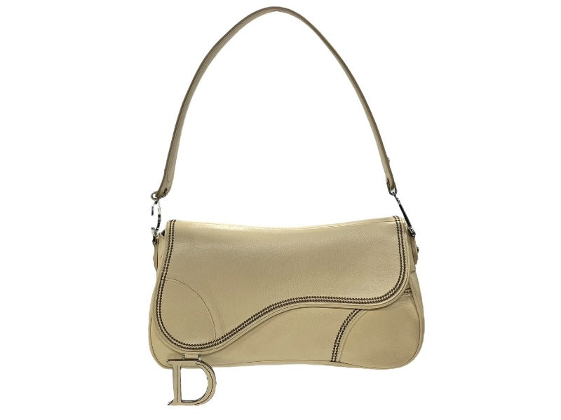 極美品 Christian Dior クリスチャンディオール サドルワンショルダー