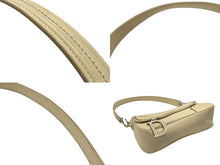 Load image into Gallery viewer, 極美品 Christian Dior クリスチャンディオール サドルワンショルダーバッグ 01-RU-0055 ベージュ系 ロゴ金具 シルバー金具 中古 4b006924