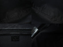 画像をギャラリービューアに読み込む, GUCCI グッチ ショルダーバッグ ホーボー ブラック シルバー金具 GGキャンバス レザー レディース 美品 中古 4b006930