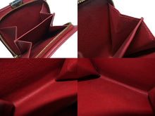 画像をギャラリービューアに読み込む, LOUIS VUITTON ルイヴィトン コンパクト ジップ 二つ折り財布 M95005 モノグラム チェリー 村上隆 2005年 美品 中古 4b006932