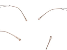 画像をギャラリービューアに読み込む, 極美品 CHANEL シャネル リムレス サングラス アイウェア 4051-B ココマーク ラインストーン シルバー グレー 中古 4b006933