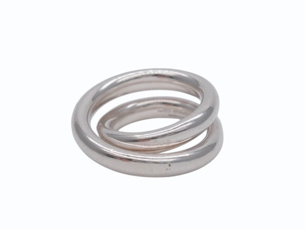 HERMES エルメス Vertige Ring ヴェルティージュ リング 指輪 重量約16.0g サイズ51 11号 Ag925刻印 シルバー925 美品 中古 4b006935