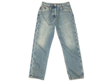 画像をギャラリービューアに読み込む, PRADA プラダ デニムパンツ ジーンズ GFP497 サイズ26 トライアングルロゴ インディゴブルー コットン 美品 中古 4b006936