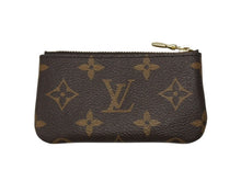 画像をギャラリービューアに読み込む, 極美品 LOUIS VUITTON ルイヴィトン モノグラム ポシェット クレ コインケース 小銭入れ M62650 ロゴ ブラウン 中古 4b006945