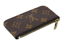 画像をギャラリービューアに読み込む, 極美品 LOUIS VUITTON ルイヴィトン モノグラム ポシェット クレ コインケース 小銭入れ M62650 ロゴ ブラウン 中古 4b006945